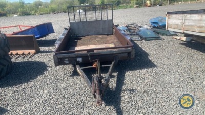 10x6 Ifor Williams plant trailer