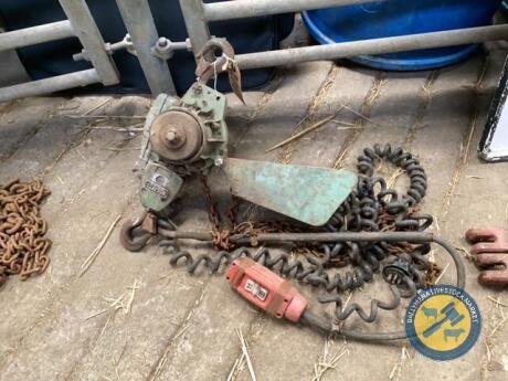 Green winch