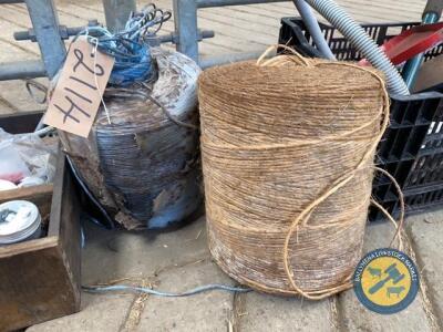 2 x rolls of baler twine