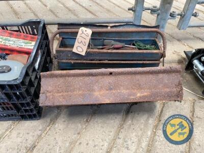 Tool box with a few contents