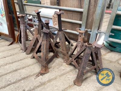 9 x axel stands