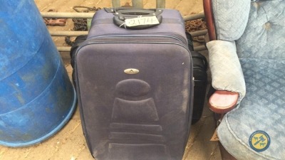 3 x suitcases with wheels