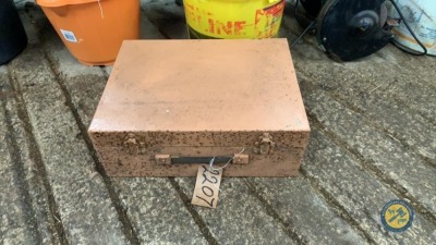 Metal briefcase