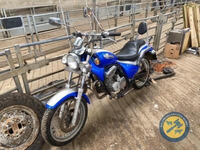 Gilera Coguar 125cc bike, running, no tax book