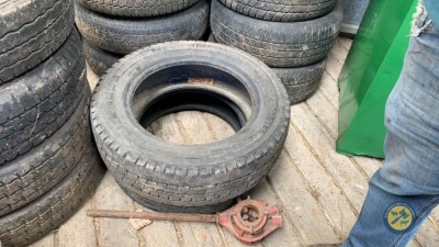 2 x 175-16 tyres