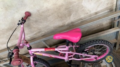 Small pink bike Apollo