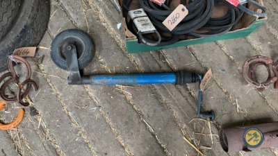 Jockey wheel working