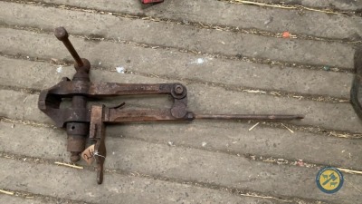 Old blacksmith vice