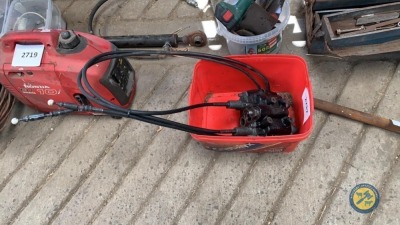 Valve chest for loader 2 spool with cables