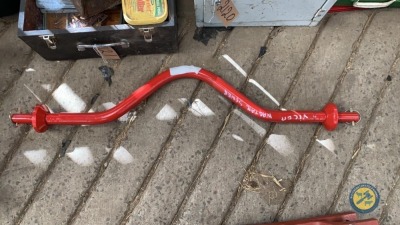 Drawbar for wagtail sower