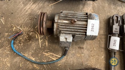 3 phase 3 horse electric motor