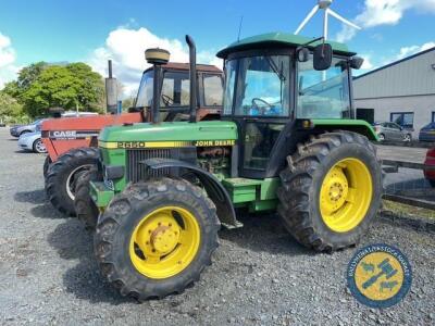 1990 John Deere tractor, 8210hrs, 30KPH, 540-1000 PTO, JDZ3182