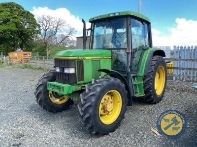 John Deere tractor turbo, 7,600hrs, lights working, no taxbook