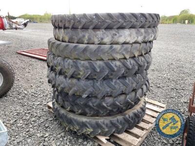 8 x row crop wheels