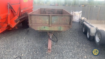 Fraser tipping single axle trailer