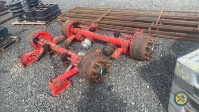 2 x 10 stud lorry axles