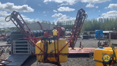 Gambetti 1000L 12m booms sprayer hydraulic operated