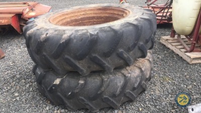 18-4x38 dual wheels Michelin tyres