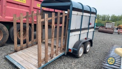 8x5 Ifor Williams trailer with new floor & tyres