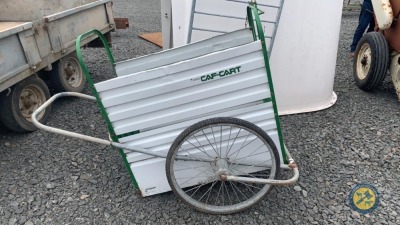 Calf cart with head lock gate