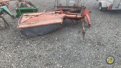 Bamford rotary mower with shaft