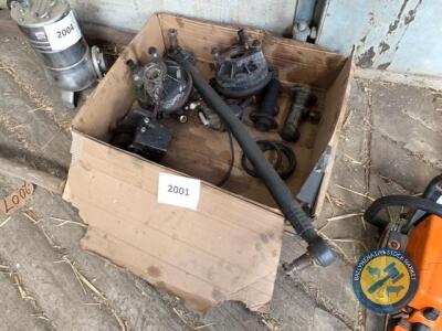 Box of euro cargo parts & draglink