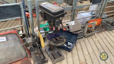 Bench drill & vice chuck drills 5 speed morse taper