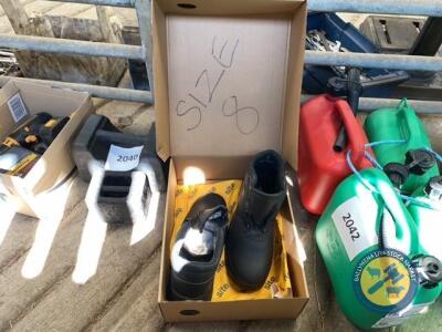 Size 8 safety work boots