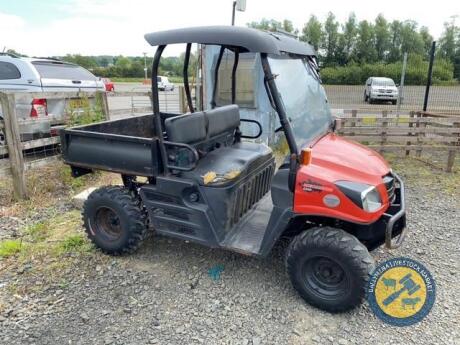 Kioti Mechron 2200 diesel 4x4, 2014, 2,637miles, road lighting kit, tipping bed, needs serviced, key