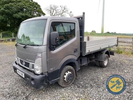 Nissan F241 ISDSR tipper 2488cc, HF14 2NO, 2014, MOT Mar 22, 82,000miles, diesel, taxbook & key