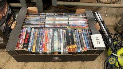 Approx 70 DVD's