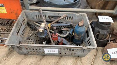 Box lot of jacks