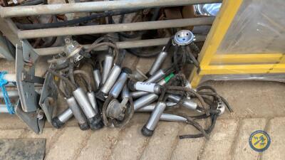 Clusters for milking parlour
