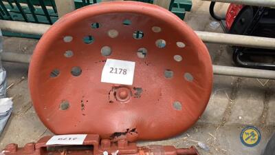 Tractor seat needs TLC