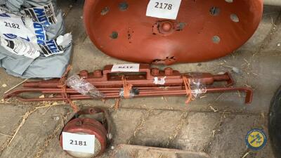 Drawbar & stays 9 hole