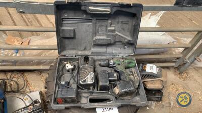 Hitachi battery drill 14.4v