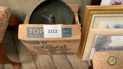 Gas antique heater