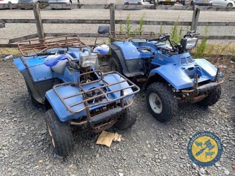 2 x Suzuki quads, both have keys