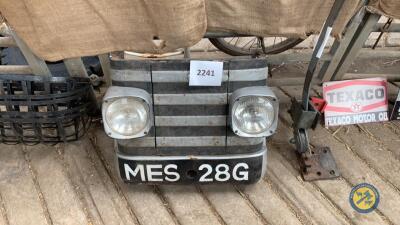 MFI35 front grill & lights