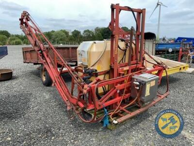 12m Allman sprayer automatic booms & shaft