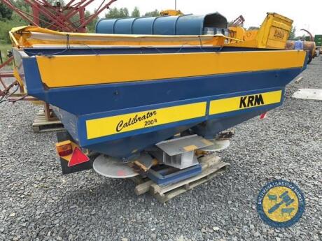 KRM fertiliser sower electric control & cover pto shaft