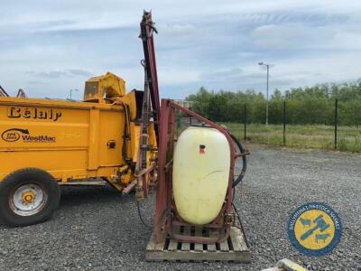 Hardi 132gln 12m sprayer with pto shaft