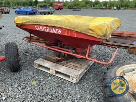 Lely superbowl fertiliser sower complete with pto shaft & cover