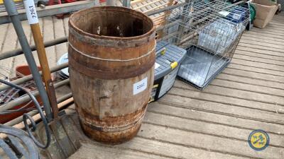 Wooden barrel