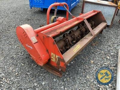 Kuhn mulcher with shaft