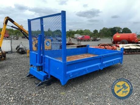 12ft lorry body complete with hydraulic ram & sides