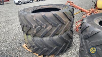 2 x back michelin 650-65-R38