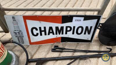 Champion plug sign