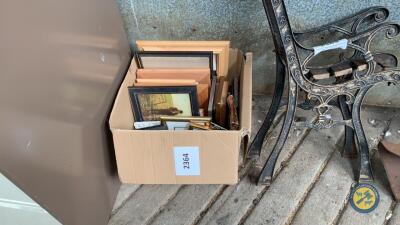 Box lot of pictures
