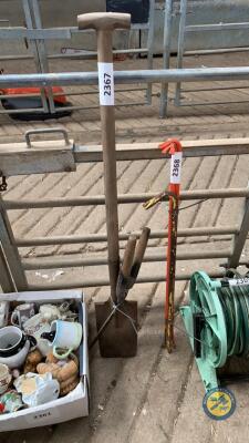 Spade & hedge clipper